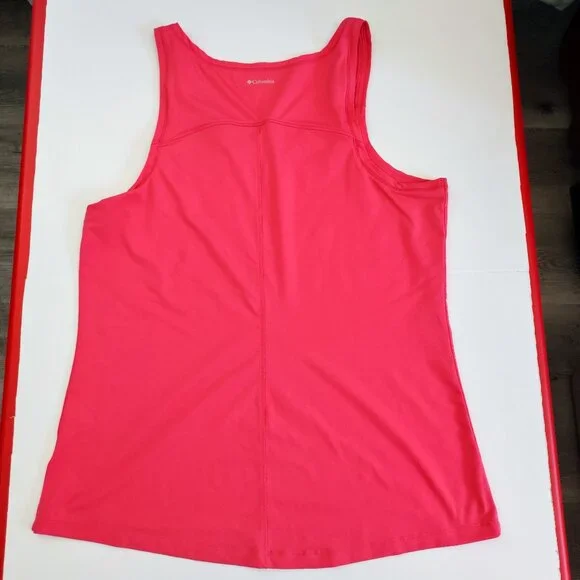 Columbia Omni-Wick athletic / active wear tank top pink women's size XL - Picture 3 of 8